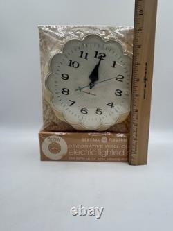 Horloge Daisy Glow General Electric Modèle 2150K NOS VTG Années 1960 Cuisine À LIRE