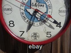 Horloge Murale De Publicité Générale Vintage Modèle 6613a