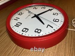 Horloge Vintage Générale Électrique Fonctionnelle Modèle 2012 14 École Industrielle