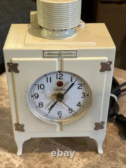 Horloge de Réfrigérateur Vintage GE Telechron (MAGNIFIQUE)