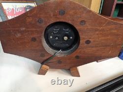 Horloge de bureau et de mantel Vintage de réveil à hélice d'avion General Electric Modèle 7H94