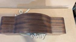 Horloge de cheminée Art déco Westminster vintage n° 366 General Electric Telechron à mouvement mécanique