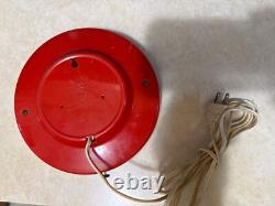 Horloge de cuisine murale General Electric 2H26 vintage des années 1950 FONCTIONNE 7,5