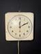 Horloge De Cuisine Vintage Ge 2h08 Des Ann&eacute;es 1940, Art D&eacute;co, General Electric, Blanche, En &eacute;tat De Marche