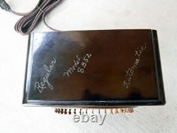 Horloge de minuterie domestique internationale General Electric 8B52 en bakélite rare, fonctionnelle