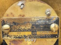 Horloge de réfrigérateur General Electric Telechron VTG GE avec cordon USA NON FONCTIONNEL