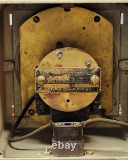 Horloge de réfrigérateur General Electric Telechron VTG GE avec cordon USA NON FONCTIONNEL