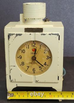 Horloge de réfrigérateur General Electric Telechron VTG GE avec cordon USA NON FONCTIONNEL