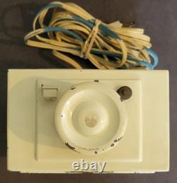 Horloge de réfrigérateur General Electric Telechron VTG GE avec cordon USA NON FONCTIONNEL