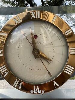 Horloge intérieure américaine vintage de General Electric Telechron