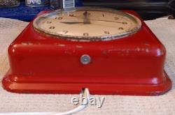 Horloge murale Garçon Vintage GE General Electric des années 1940, Rétro, Milieu du siècle