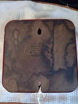 Horloge murale Garçon Vintage GE General Electric des années 1940, Rétro, Milieu du siècle