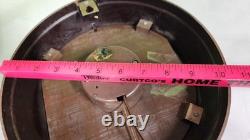 Horloge murale Vintage GE General Electric Telechron École Fonctionne Bakélite 10,5