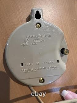 Horloge murale Vintage General Electric Telechron Wellwood 2H59 MCM en excellent état