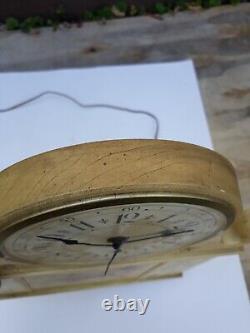 Horloge murale de guerre révolutionnaire General Electric Vtg One If By Land Two If By Sea