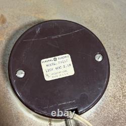 Horloge murale en bakélite General Electric 17,5 2915C vintage fabriquée aux États-Unis, testée et fonctionnelle