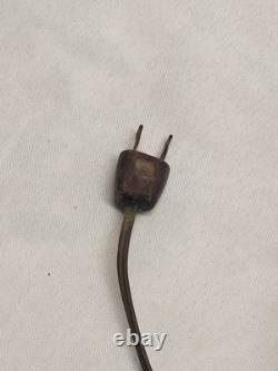 Horloge murale scolaire vintage 24 heures General Electric GE œil rouge