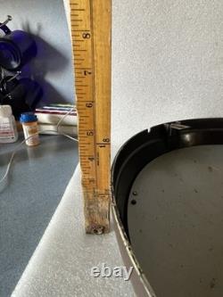 Horloge murale vintage GE Red Eye grande General Electric 1H1615 17-1/2 fonctionne