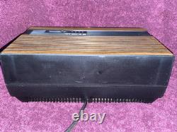 Horloge-réveil radio flip vintage General Electric 1984 7-4305D EN EXCELLENT ÉTAT