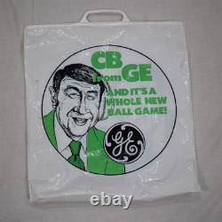 Howard Cosell Vintage Radio CB de GE Sac en Plastique Dessin Animé General Electric