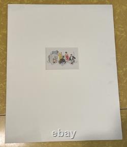 Impression artistique de recettes vintage de General Electric Alice Bradley pour déjeuners après-théâtre