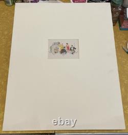 Impression artistique de recettes vintage de General Electric Alice Bradley pour déjeuners après-théâtre