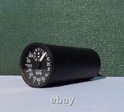 Indicateur de tachymètre général électrique vintage 8DJ81 (objet de collection)