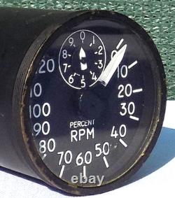 Indicateur de tachymètre général électrique vintage 8DJ81 (objet de collection)