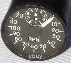 Indicateur de tachymètre général électrique vintage 8DJ81 (objet de collection)