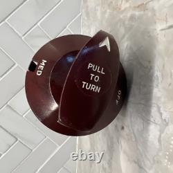 Interrupteur Vintage General Electric GE 30A 250V 50A 125VAC Bouton 2231598 Chauffage