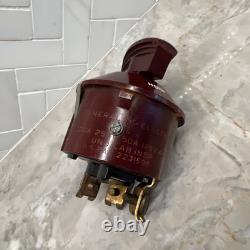 Interrupteur Vintage General Electric GE 30A 250V 50A 125VAC Bouton 2231598 Chauffage