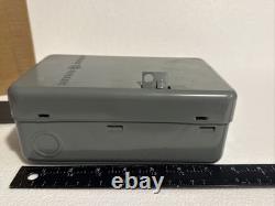 Interrupteur de minuterie de contrôle 24 heures GE General Electric CR121AA01 Vintage SPST avec boîte