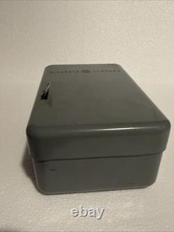 Interrupteur de minuterie de contrôle 24 heures GE General Electric CR121AA01 Vintage SPST avec boîte