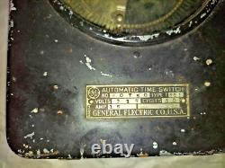 Interrupteur horaire automatique General Electric type T-801 vintage vers 1930