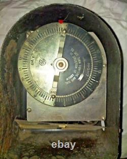 Interrupteur horaire automatique General Electric type T-801 vintage vers 1930