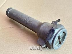 LAMPE DE MINER DE LA GÉNÉRATION GÉNÉRALE ÉLECTRIQUE DES ANNÉES 1950 / TORCHE ÉLECTRIQUE G. E. C. BREVET BRITANNIQUE