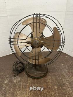 Lames en laiton vintage General Electric / GE Fan Works