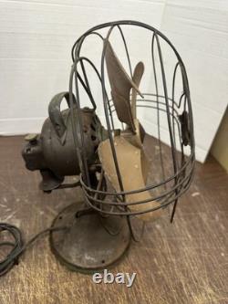 Lames en laiton vintage General Electric / GE Fan Works