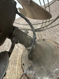 Lames en laiton vintage General Electric / GE Fan Works