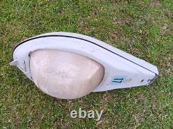 Lampadaire vintage General Electric M-250R à vapeur de mercure Cobrahead des années 1960