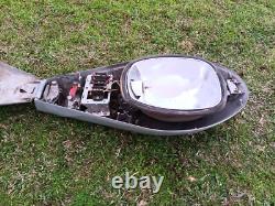 Lampadaire vintage General Electric M-250R à vapeur de mercure Cobrahead des années 1960