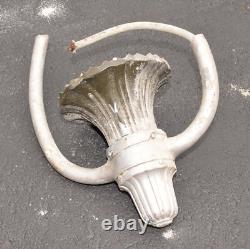 Lampe de rue General Electric abat-jour en céramique vintage pièces de collection GE L3