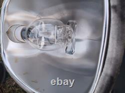 Lampe de rue vintage General Electric M-250R à vapeur de mercure