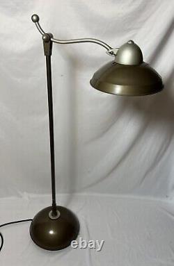 Lampe de sol vintage rare General Electric Sun Lamp LM4 avec bras de pont réglable