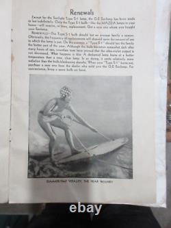 Lampe de soleil générale électrique vintage modèle sur pied type B