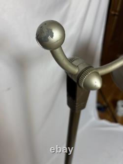 Lampe médicale vintage rare General Electric Sun LM4 avec bras ajustable sur pied