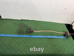 Lampe solaire vintage General Electric SUNLAMP originale avec pince industrielle sous le lit