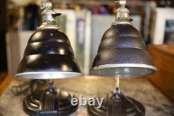 Lampes de bureau anciennes General Electric, lumière de dessin, époque industrielle, vintage 2