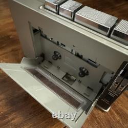 Lecteur de cassette stéréo General Electric modèle 3-5270 vintage de 1981 en état de fonctionnement ! Avec étui