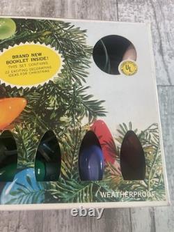 Lisez ! Deux ensembles de lumières de Noël General Electric 25 vintage